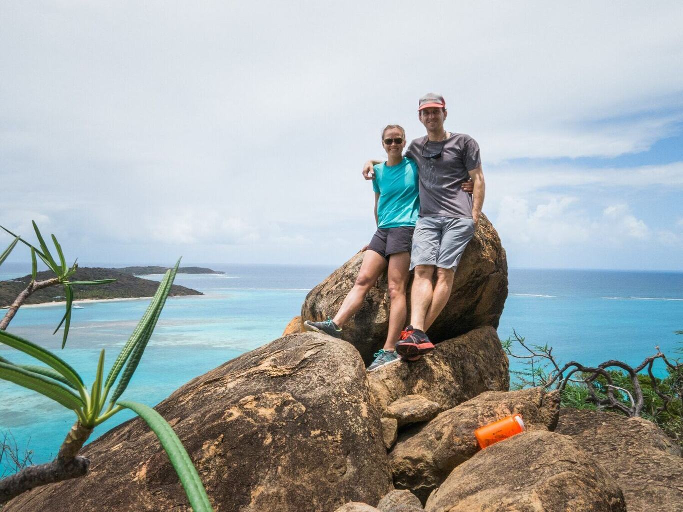 Hiking overlook, Bitter End Yacht Club, Virgin Gorda