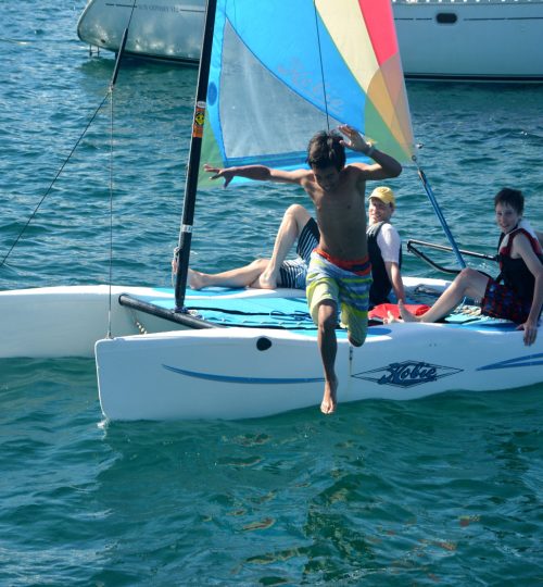 Hobycat Sailing